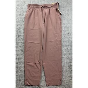All in Motion Women's Size Medium Active Light High Rise Taper Pants Brown